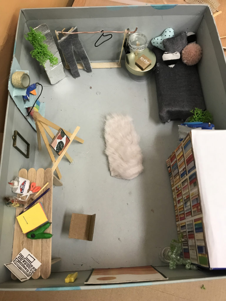 makieta wymarzonego pokoju nastolatka